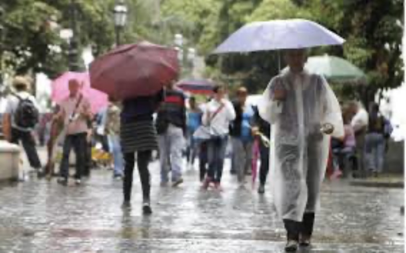 Domingo de lluvias tormentosas prevé el Inameh en varias zonas del país
