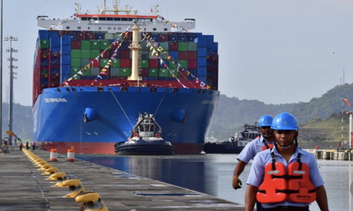 Canal de Panamá reduce el tránsito diario a 32 embarcaciones, empujado por la sequía