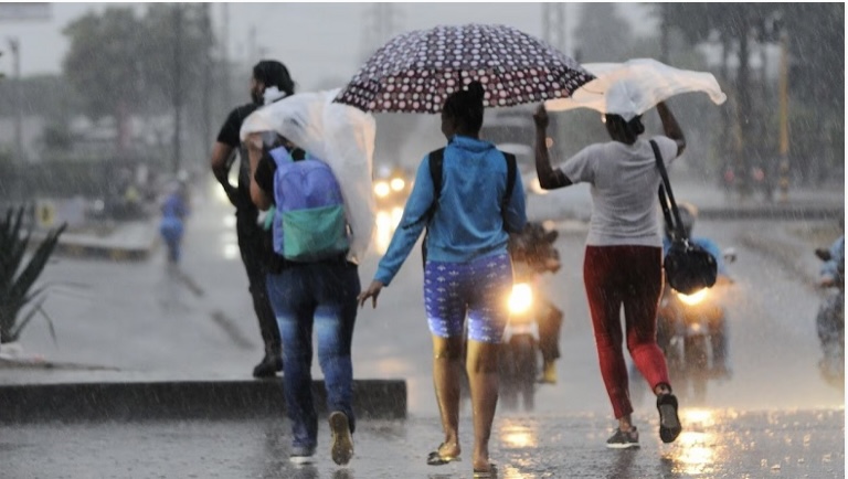 Inameh pronostica precipitaciones de intensidad variable en gran parte del país
