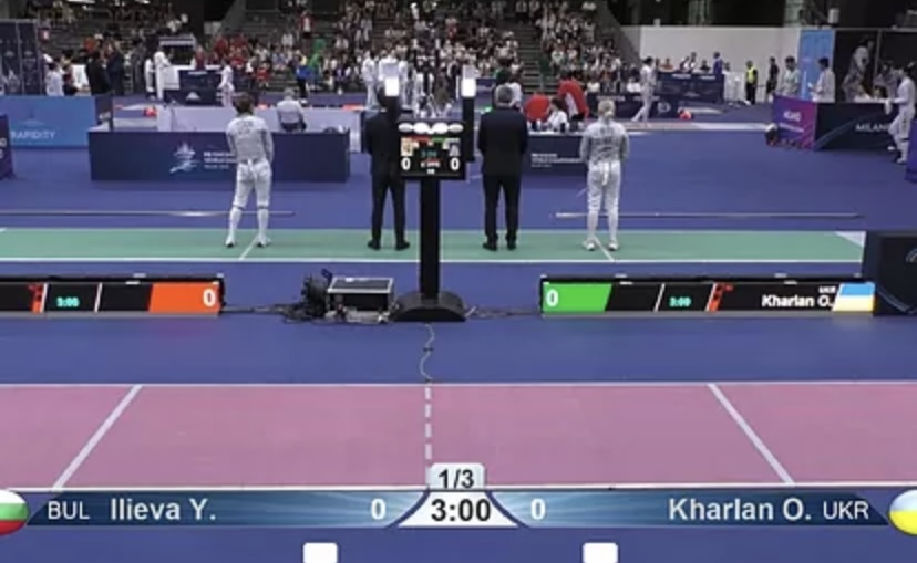 Escándalo en el Mundial de esgrima entre una rusa y una ucraniana