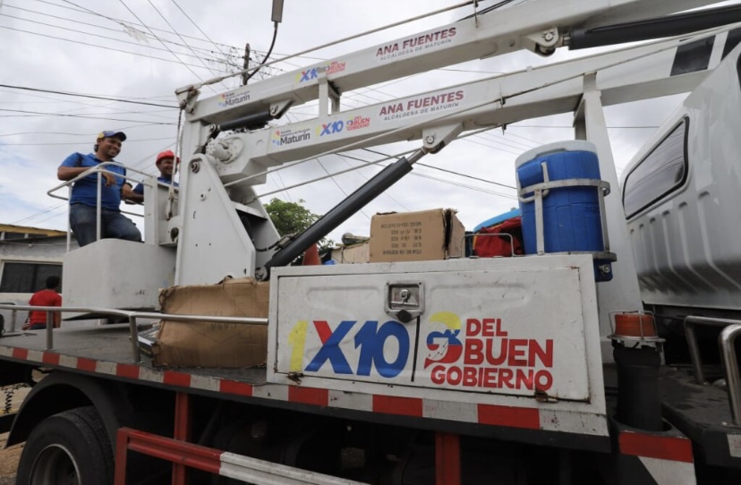 Estiman instalar más de 17 mil luminarias a través del 1×10 en Maturín