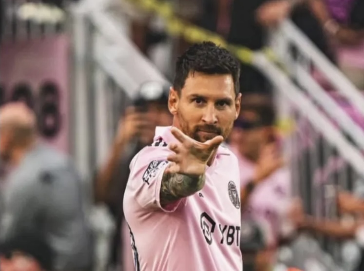 Antonela Roccuzzo confirmó el significado del nuevo festejo de gol de Messi