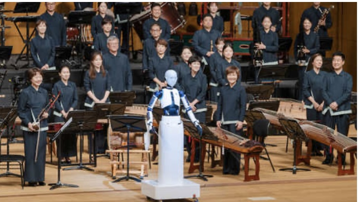 Un robot ‘sordo’ debuta con éxito como director de orquesta en Corea del Sur