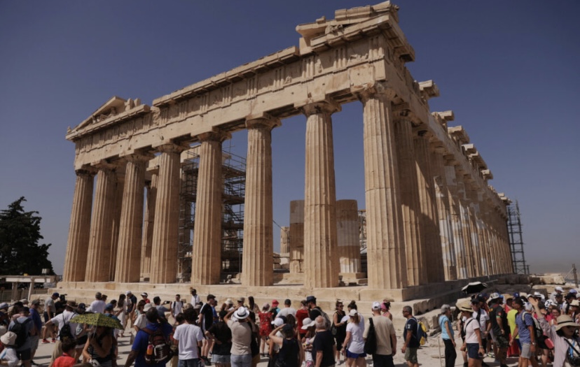 Por calor extremo cierran este viernes la Acrópolis de Atenas