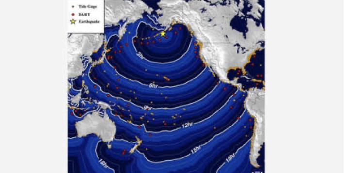 Alerta de tsunami tras un terremoto de magnitud 7,2 frente a la costa de Alaska