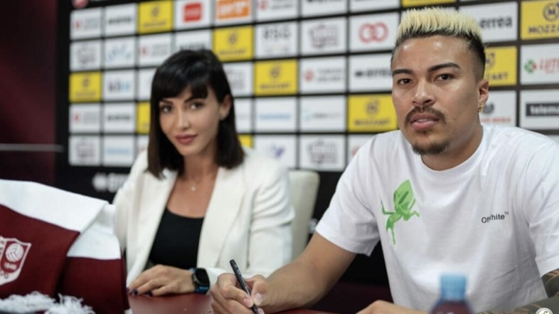 Adalberto Peñaranda fue presentado por el FK Sarajevo de Bosnia-Herzegovina