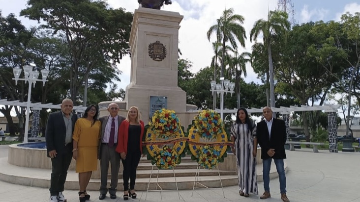 En El Tigre conmemoran los 240 años del Natalicio del Libertador