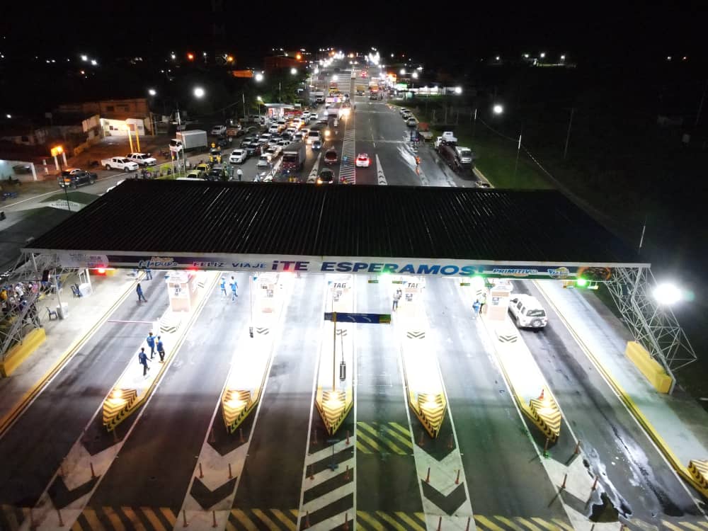 Inaugurado sistema de alumbrado LED y rehabilitación peaje Boconoíto