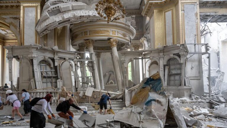 La ONU condenó el ataque con misiles a la catedral de Odesa