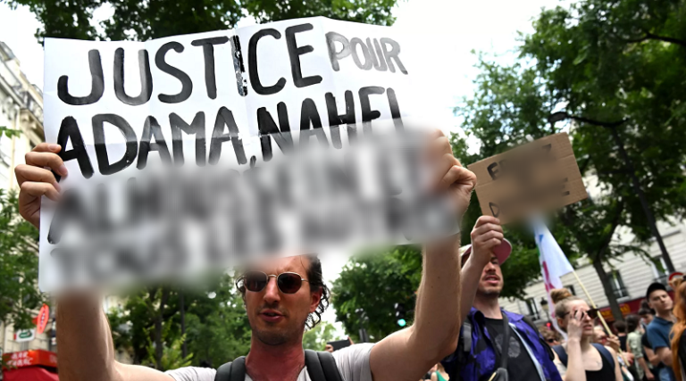 Miles de personas protestan en Francia a pesar de prohibición policial