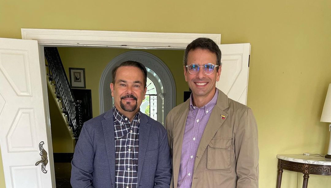 Henrique Capriles se despidió del embajador de Francia en Venezuela, Romain Nadal