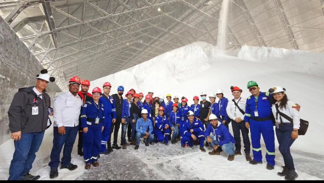 Equipo de Pequiven recibió visita de estudiantes de la Universidad de Oriente (+ Fotos)
