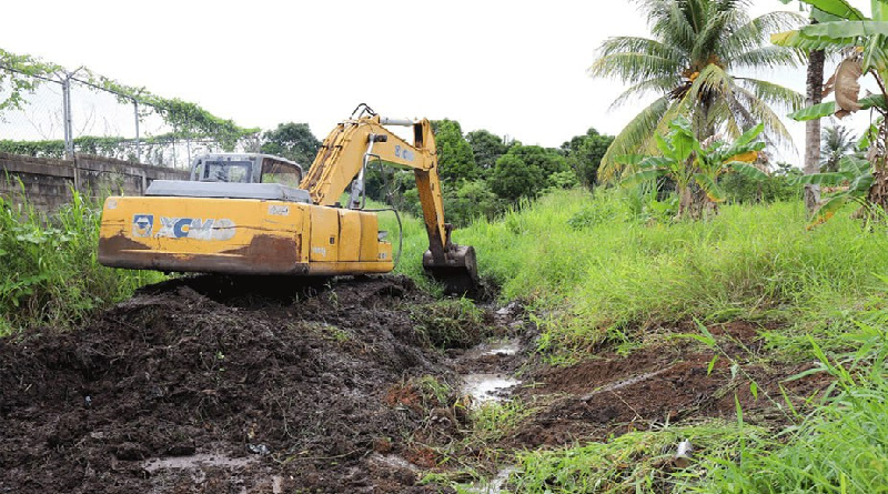 Inician labores de saneamiento de 350 metros de caño en Monagas