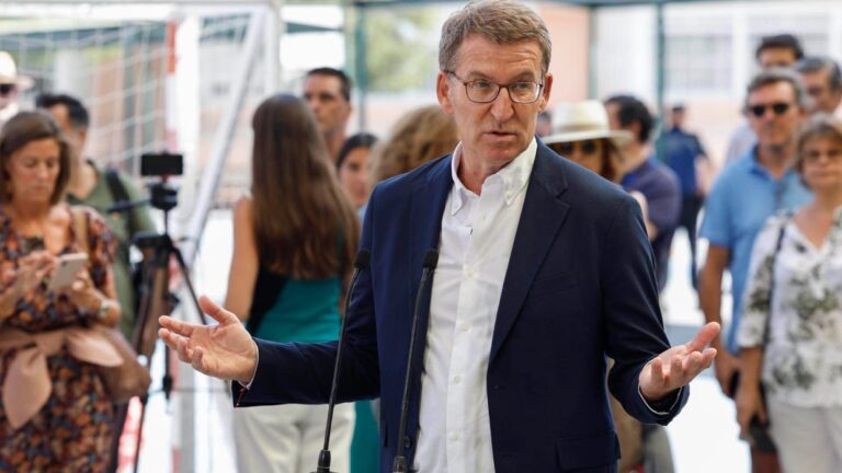 Feijóo intentará investidura pese a «dificultad numérica» si se lo pide Felipe VI