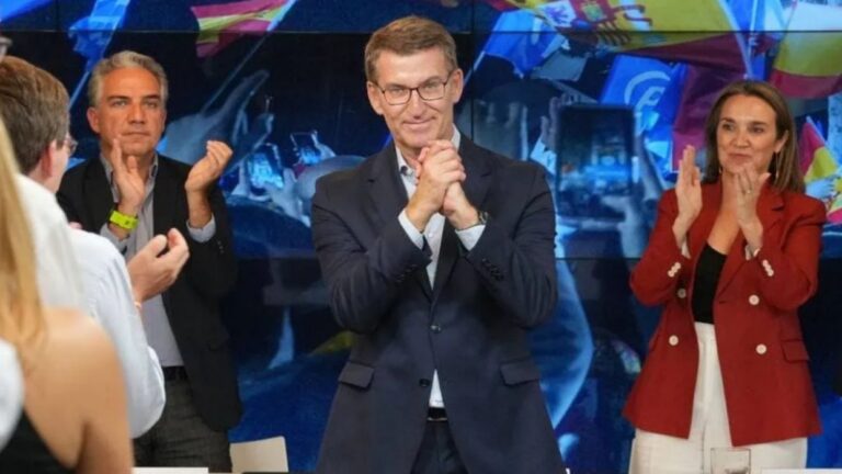 Feijóo inició ronda de contactos con partidos para formar «un gobierno estable» en España