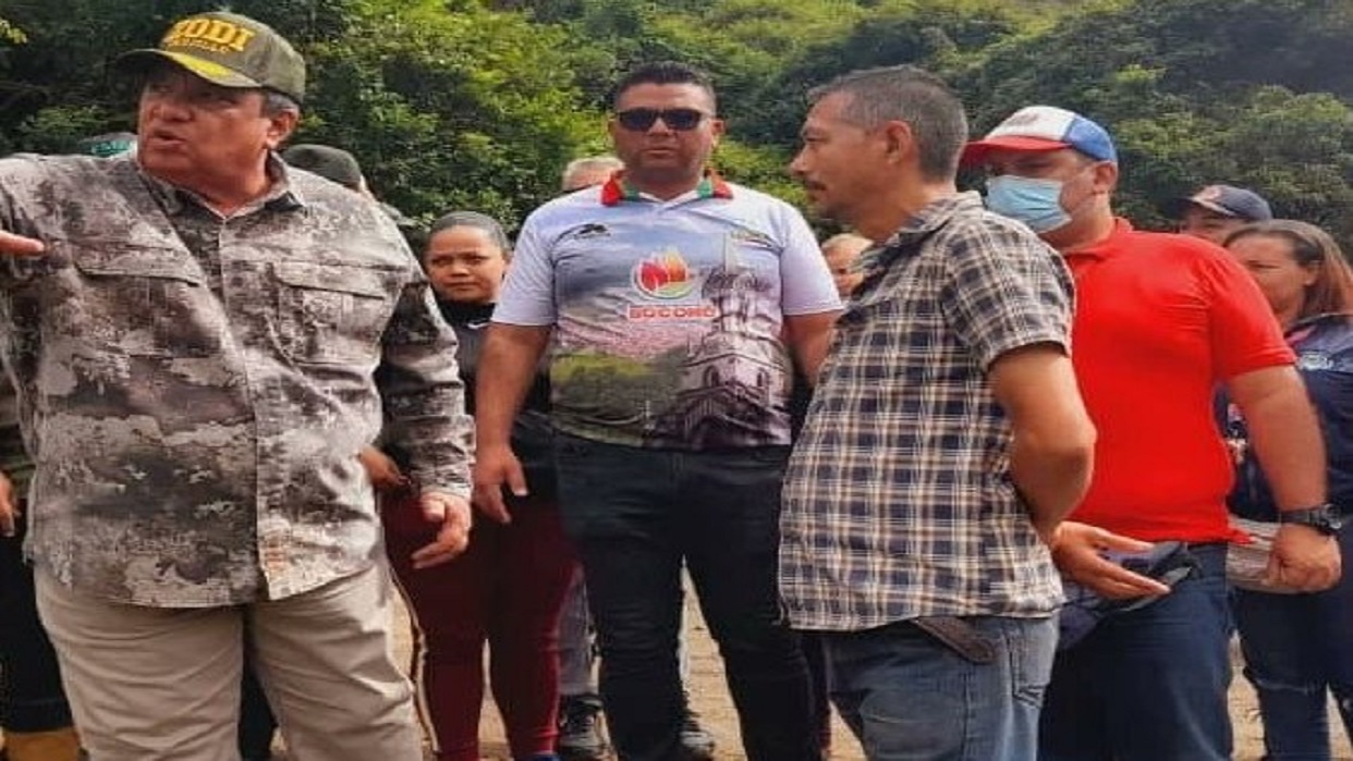 Autoridades evalúan emergencia por lluvias en Boconó