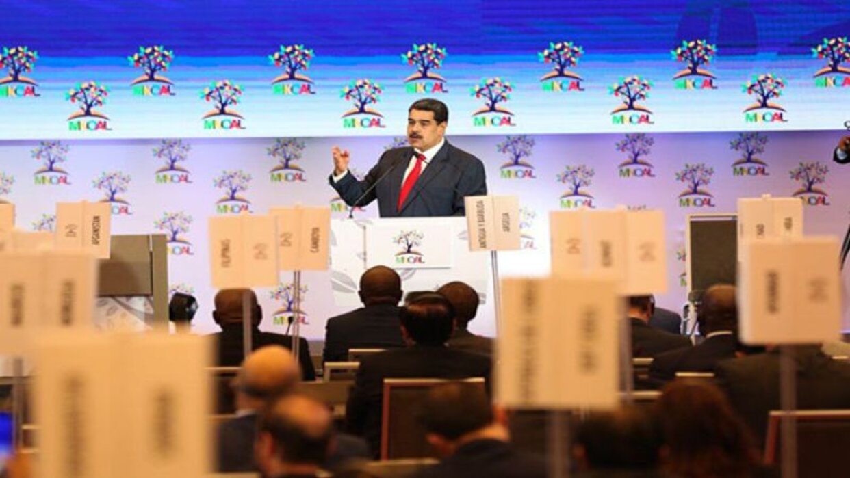 Presidente Maduro agradeció al Mnoal el apoyo a Venezuela y repudio a sanciones impuestas por EEUU