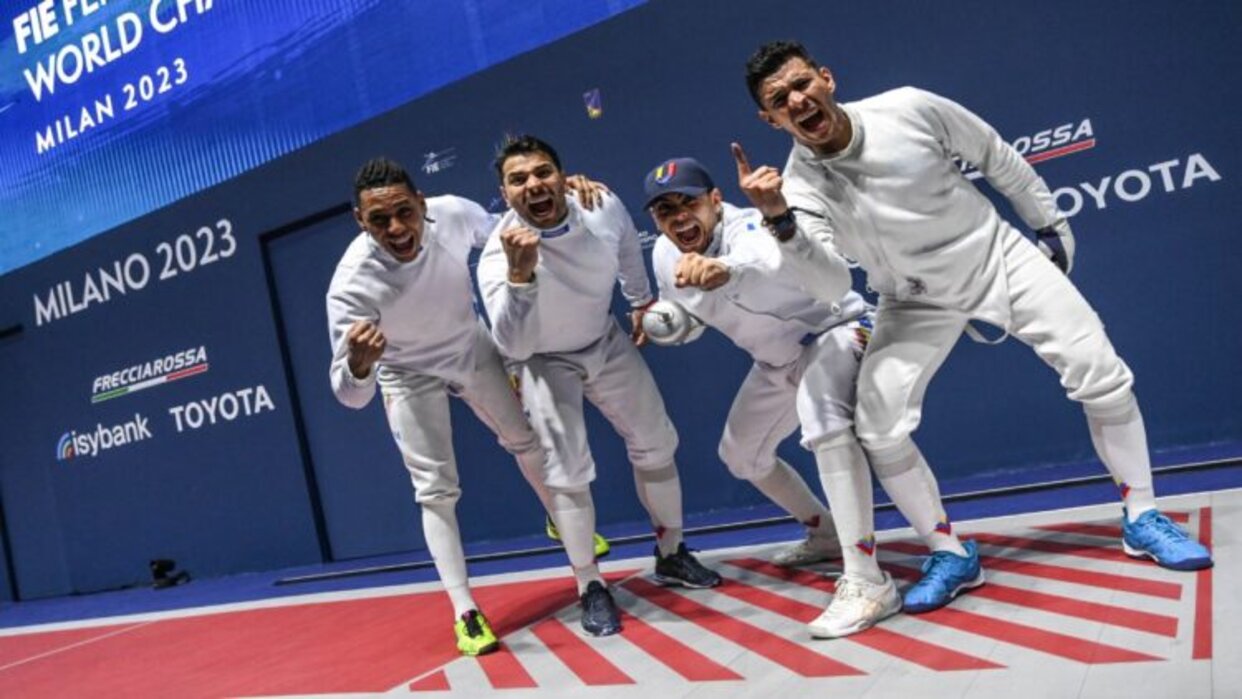 Venezuela conquistó medalla de bronce en el Mundial de Esgrima