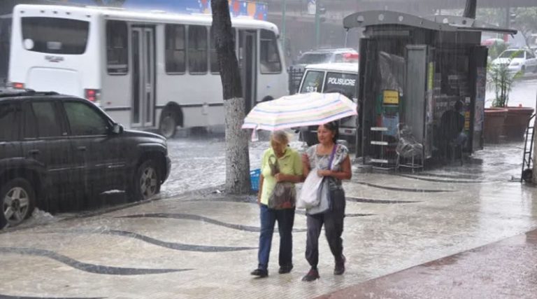 Inameh pronostica lluvias y chubascos en gran parte del país