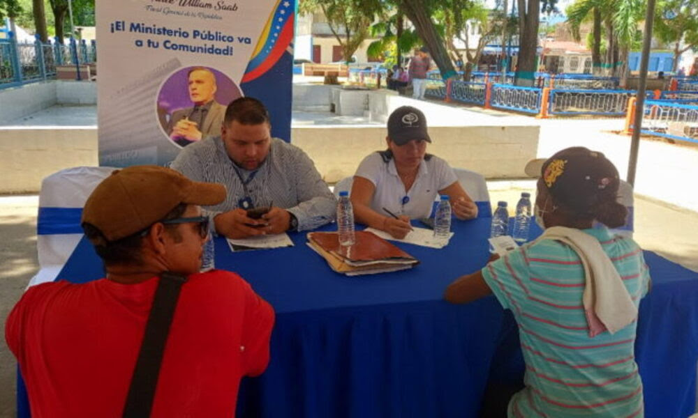 El Ministerio Público va a tu Comunidad atendió casos en el estado Sucre