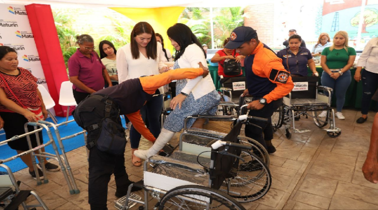 Más de 160 ayudas técnicas fueron entregadas a comunidades de Maturín