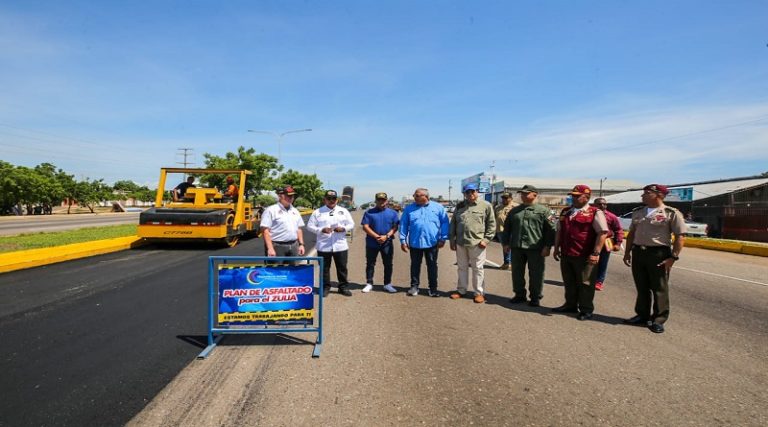 Colocarán más de 45 mil toneladas de asfalto en el Zulia