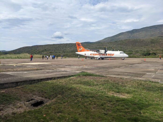 Arribó a San Antonio del Táchira vuelo de prueba de Conviasa