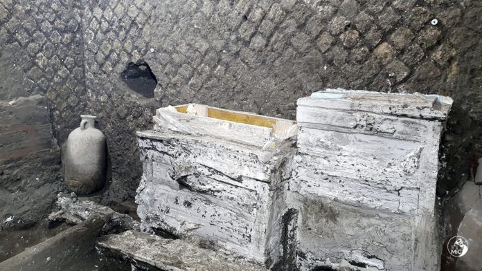 Descubren un cuarto usado por esclavos cerca de Pompeya