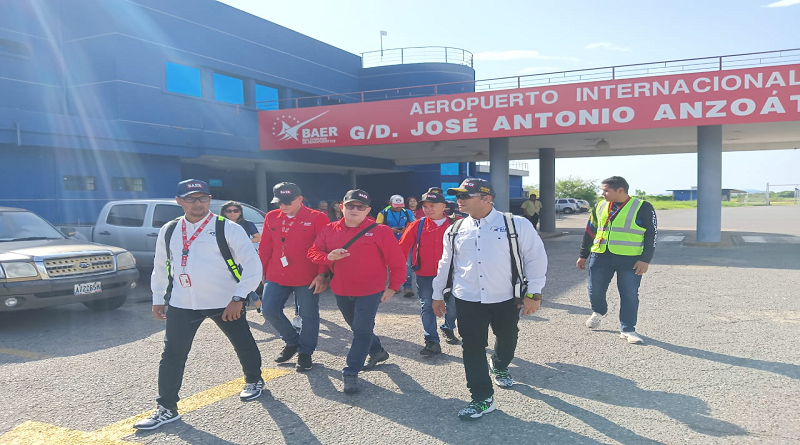 Comisión de BAER inspecciona terminales aéreos del país