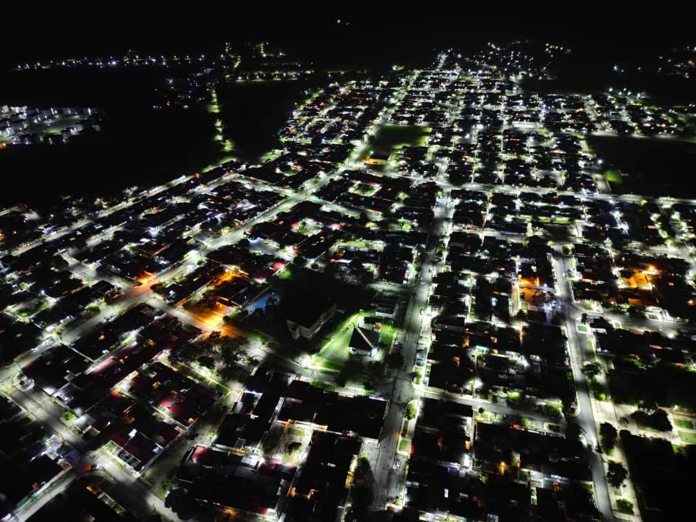 + de 1.200 puntos de iluminación| Alumbrado con tecnología LED en Los Duriguas, estado Portuguesa (+ Fotos)