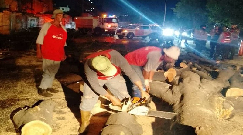 Cuadrillas de GDC realizan mantenimiento en San Agustín del Norte tras fuertes lluvias