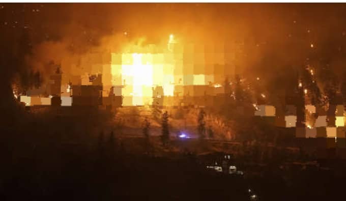 Un ‘tornado de fuego’ es registrado durante los devastadores incendios forestales que asolan Canadá