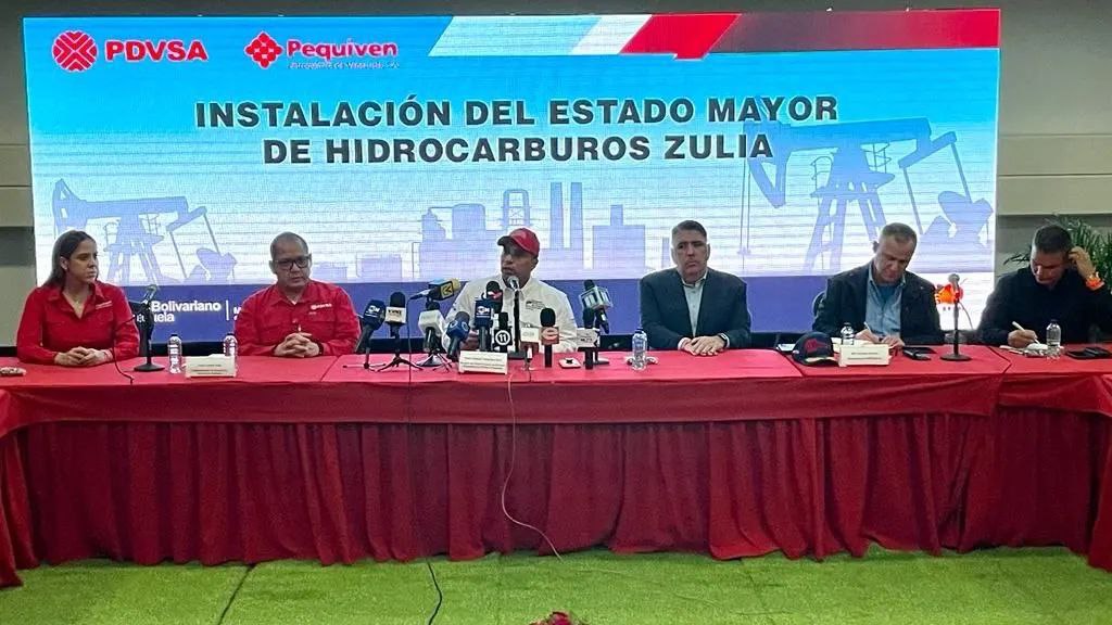 Ministro Tellechea instaló el Estado Mayor de Hidrocarburos en el Zulia