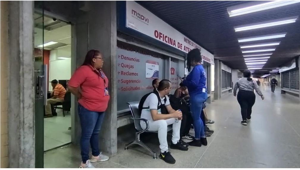 Activan “Punto Patria” para usuarios del Metro de Caracas