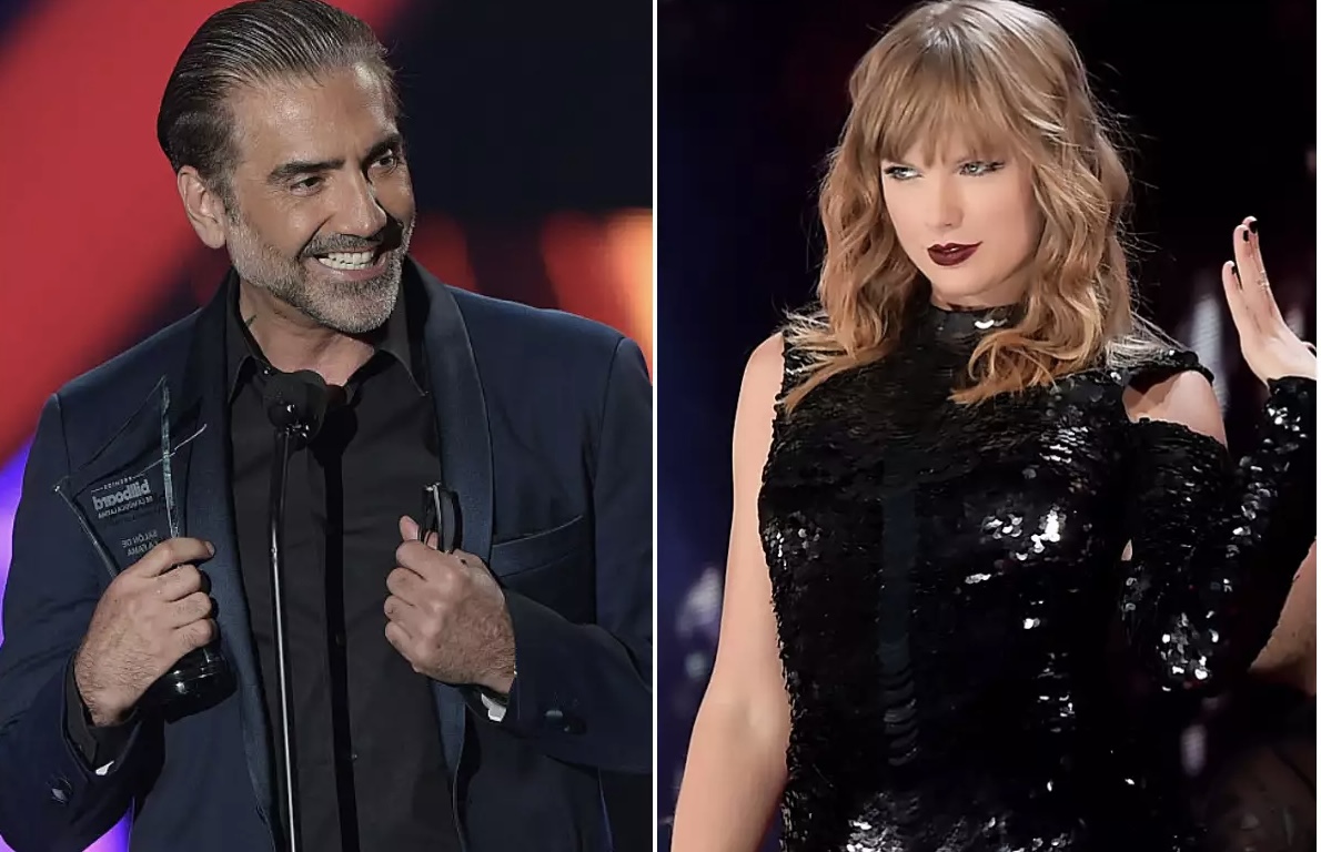 ¡Alejandro Fernández es swiftie! Fue captado previo al show de Taylor Swift