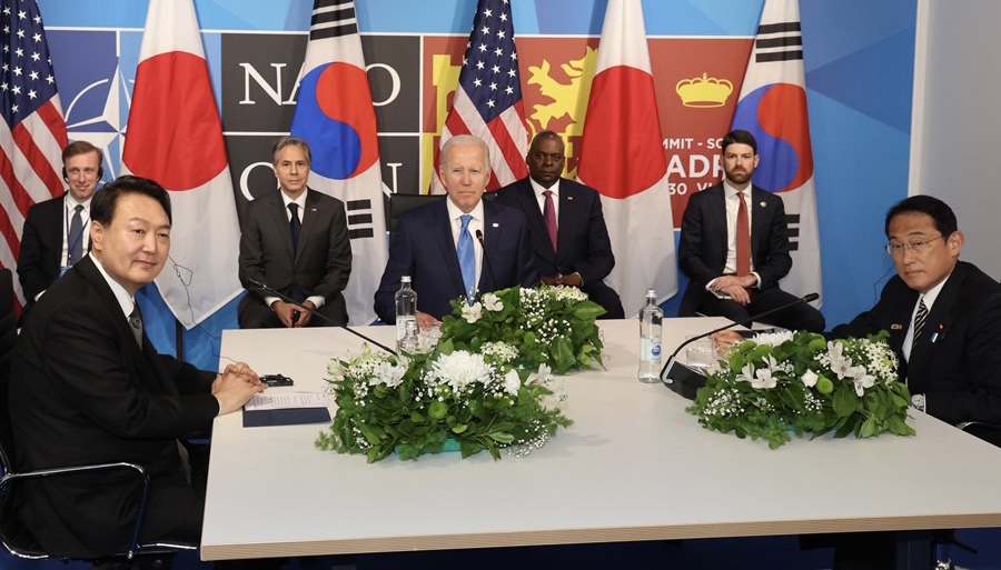 EEUU, Japón y Corea del Sur acuerdan la creación de un “teléfono rojo” para casos de crisis