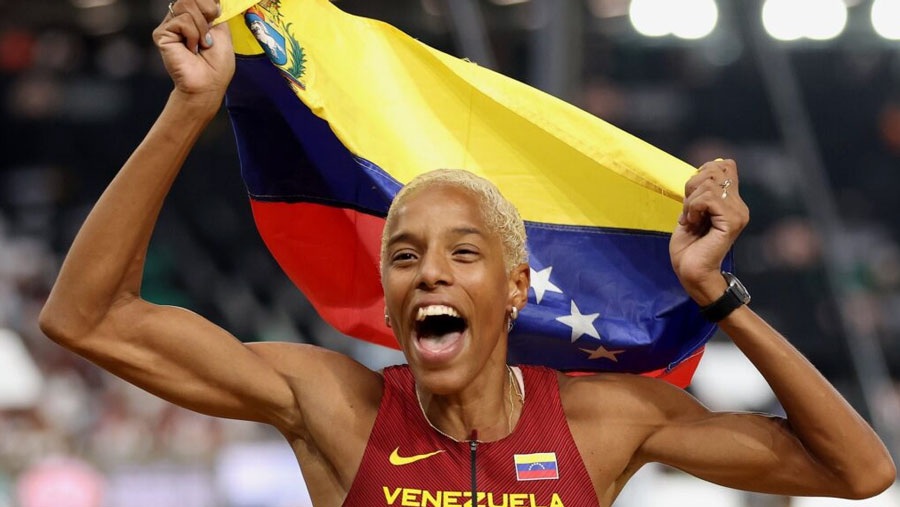 Yulimar Rojas: “Está siendo un año muy bonito”