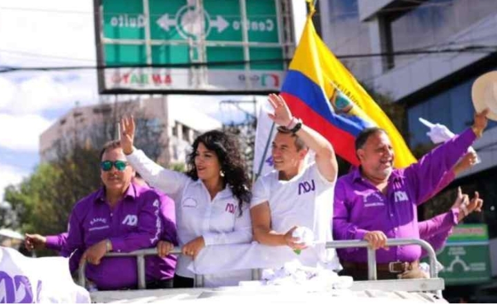 «Salimos ilesos»: el candidato ecuatoriano Daniel Noboa se pronuncia tras balacera en recorrido