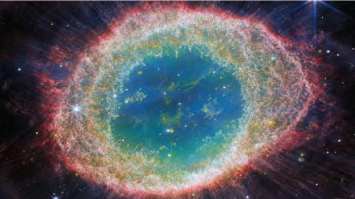 El James Webb capta en detalle la majestuosidad de la Nebulosa del Anillo