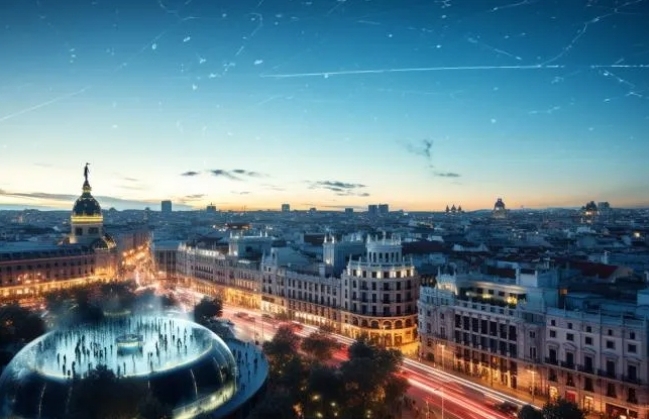 Así será Madrid en 2100, según la inteligencia artificial