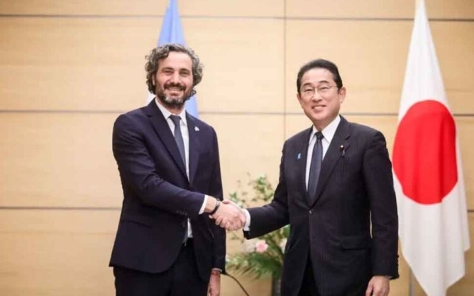 Argentina y Japón abogan por fortalecer comercio