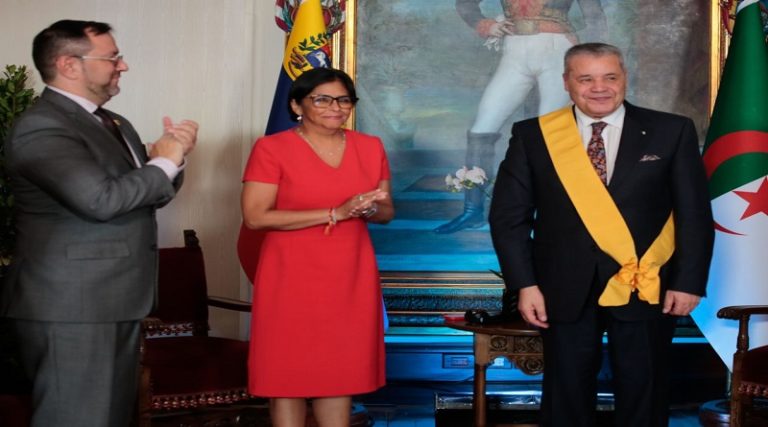 Venezuela y Argelia coinciden en la lucha antimperialista