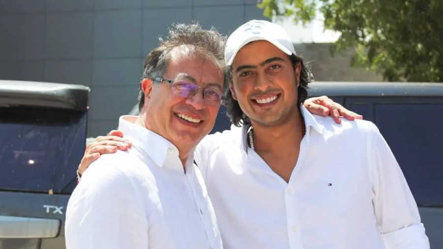 Gustavo Petro visitó a su hijo en Barranquilla este lunes