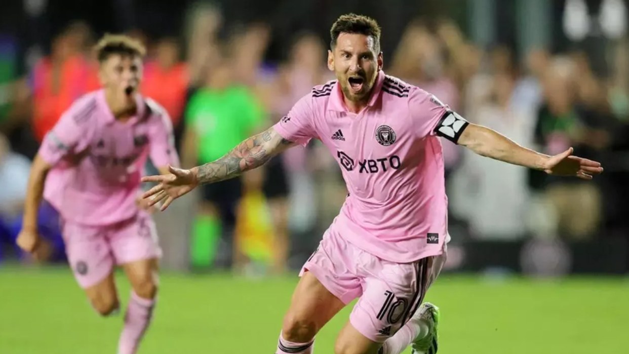 Lionel Messi ya es el cuarto goleador histórico del Inter Miami