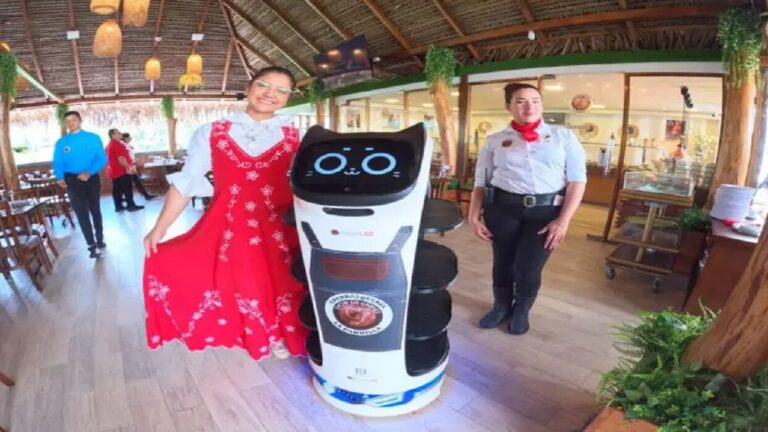 La inteligencia artificial llega Venezuela con el primer robot mesonero