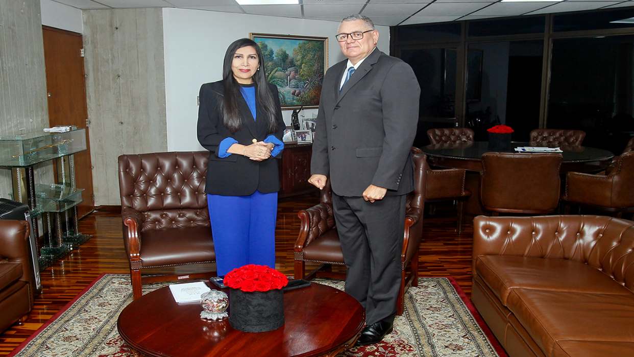 Presidenta del TSJ sostuvo reunión de trabajo con el ministro del poder popular para la alimentación