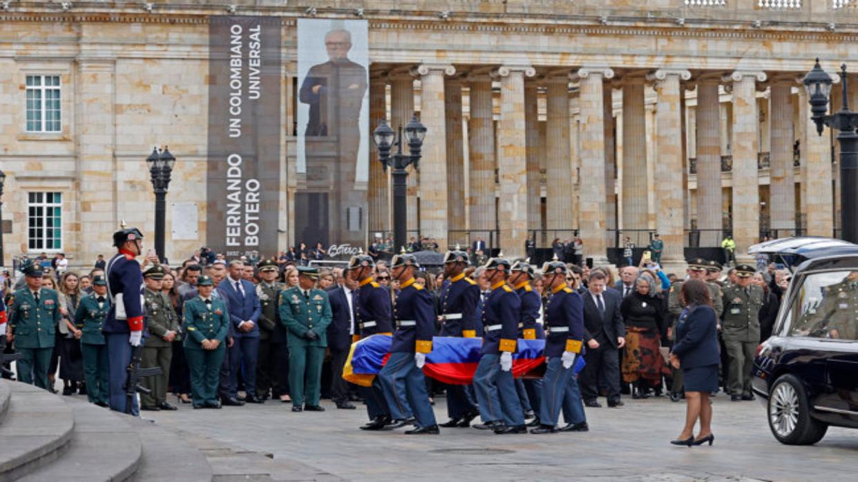 Misa solemne por Fernando Botero en Colombia, el maestro de «la belleza»