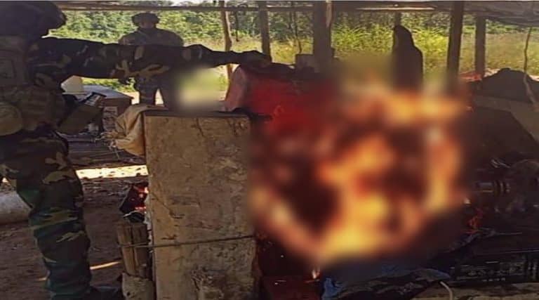 FANB desmantela campamentos de minería ilegal en Bolívar