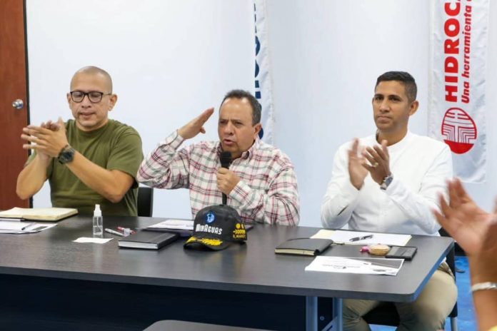 Revisan obras del sistema hídrico en Valles del Tuy