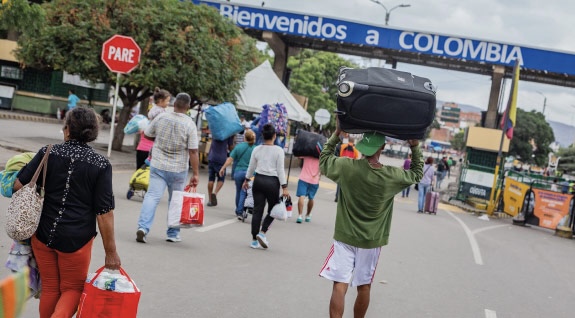 39% de los migrantes venezolanos de todo el mundo están viviendo en Colombia